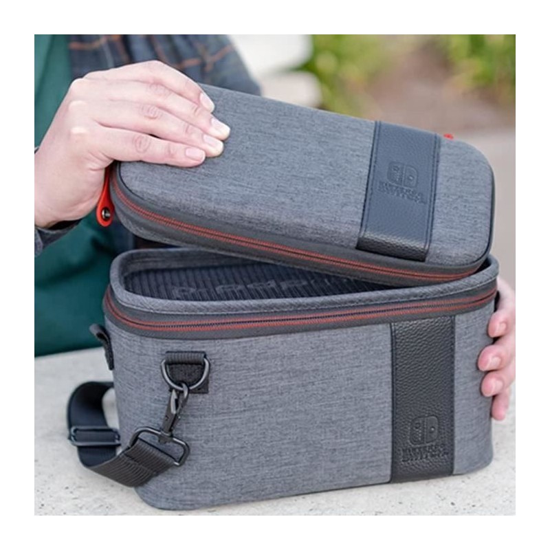 Sacoche de voyage - PDP - Elite Pull N Go - Nintendo Switch - Gris Sacoche de voyage - PDP - Elite Pull N Go - Nintendo Switch - Gris