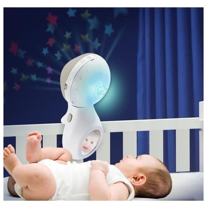 Mobile - INFANTINO - 4915 - Douce Nuit 3en1 - Blanc