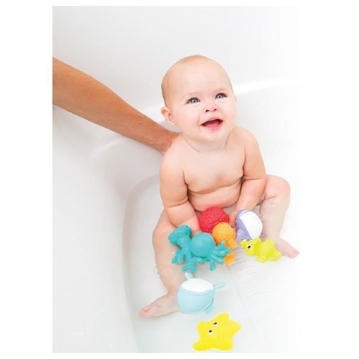 Set Arroseurs 8 pcs - INFANTINO - Découvrez la richesse de l'océan - Enfant