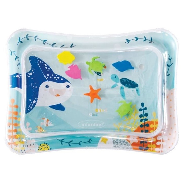 Tapis d'éveil - INFANTINO - Tapis d'eau géant Océan