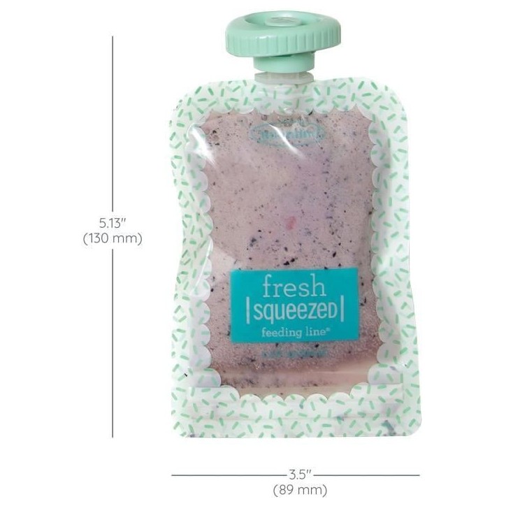 Gourdes réutilisables - INFANTINO - Pack 25 - 100 g - Compatibles Squeeze Station - Sans BPA, PVC ni phtalates Gourdes réutilisables - INFANTINO - Pack 25 - 100 g - Compatibles Squeeze Station - Sans BPA, PVC ni phtalates