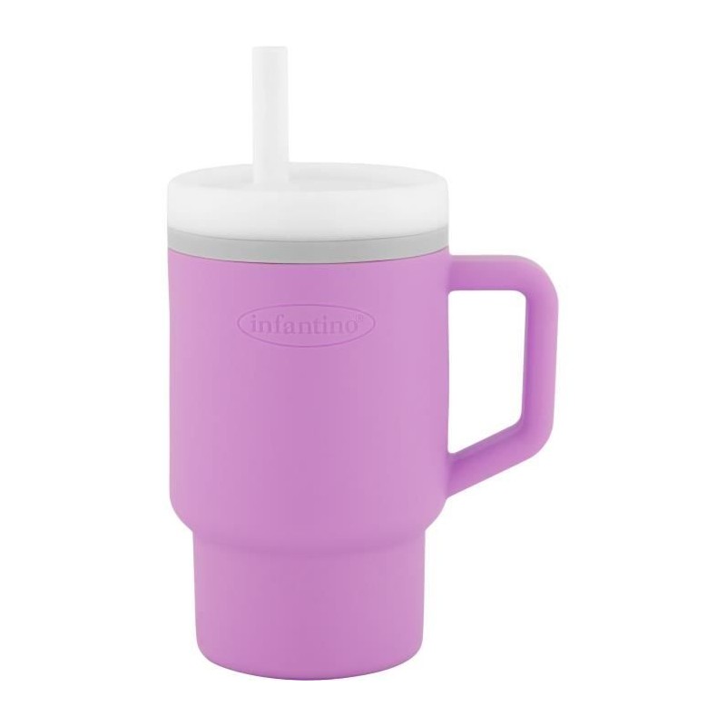 Ma premiere tasse - INFANTINO - Silicone - Mauve lila Ma premiere tasse - INFANTINO - Silicone - Mauve lila
