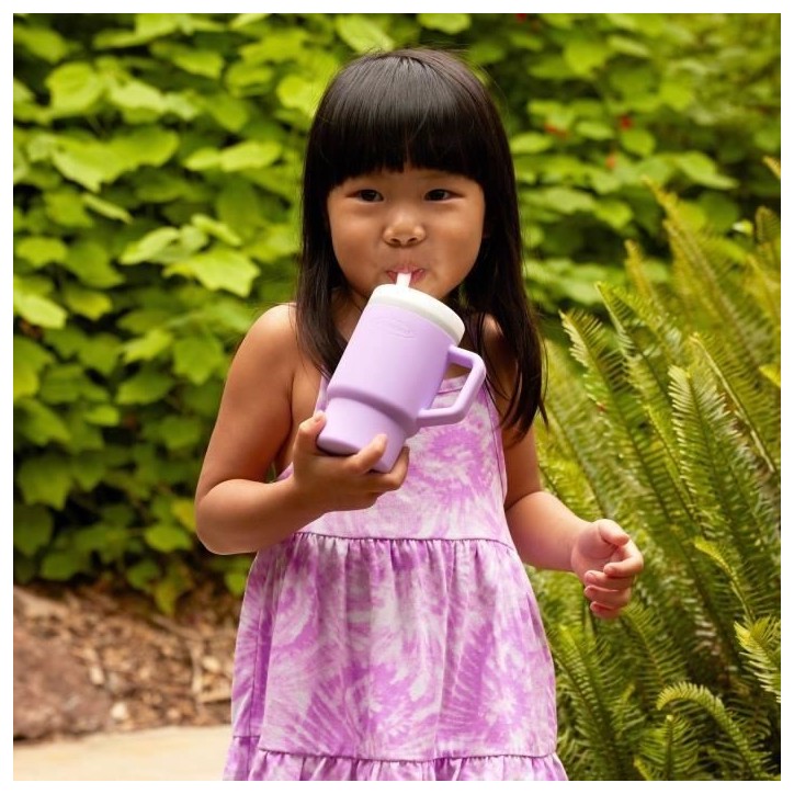 Ma premiere tasse - INFANTINO - Silicone - Mauve lila Ma premiere tasse - INFANTINO - Silicone - Mauve lila