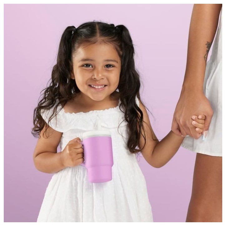 Ma premiere tasse - INFANTINO - Silicone - Mauve lila Ma premiere tasse - INFANTINO - Silicone - Mauve lila