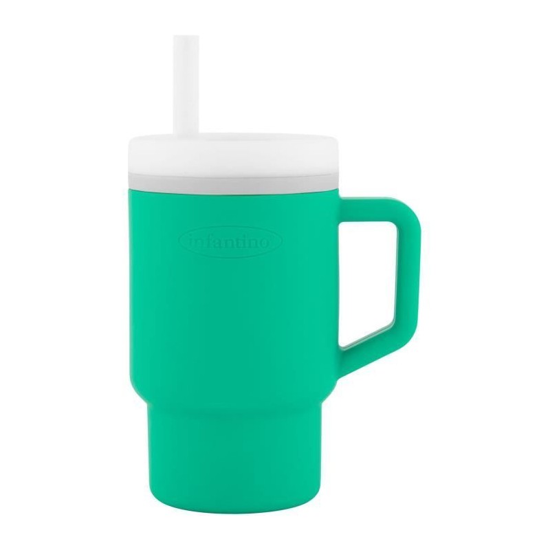 Ma premiere tasse - INFANTINO - Silicone - Vert sapin
