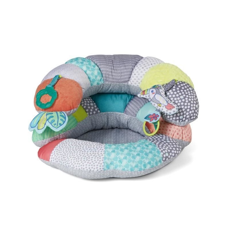 Coussin d'activités 2-in-1 INFANTINO Tummy Time Coussin d'activités 2-in-1 INFANTINO Tummy Time