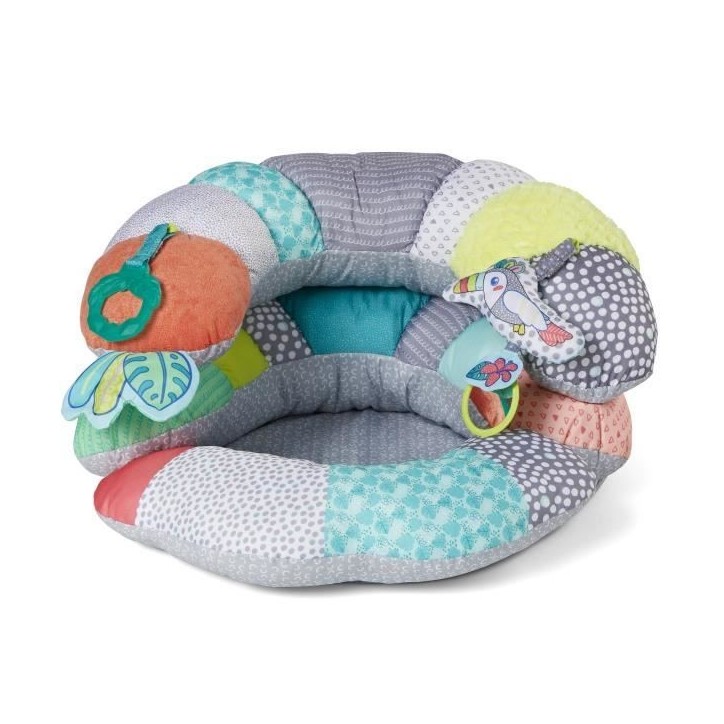 Coussin d'activités 2-in-1 INFANTINO Tummy Time Coussin d'activités 2-in-1 INFANTINO Tummy Time