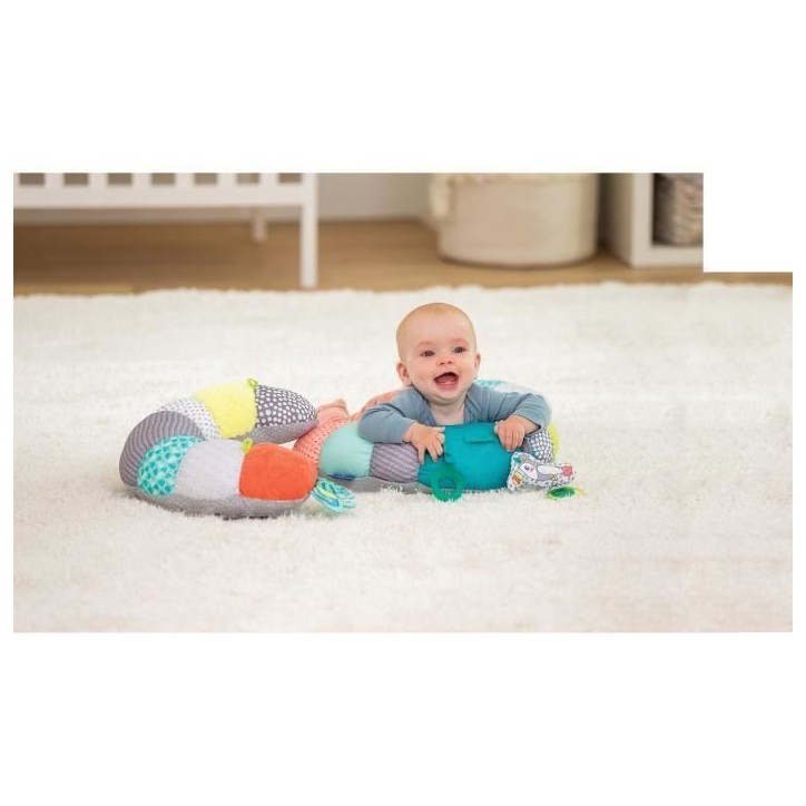 Coussin d'activités 2-in-1 INFANTINO Tummy Time Coussin d'activités 2-in-1 INFANTINO Tummy Time
