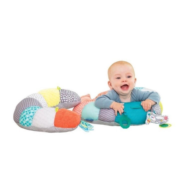 Coussin d'activités 2-in-1 INFANTINO Tummy Time Coussin d'activités 2-in-1 INFANTINO Tummy Time