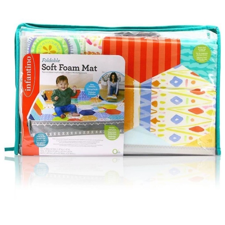 Tapis d'éveil - INFANTINO - Tapis mousse géant pliable Tapis d'éveil - INFANTINO - Tapis mousse géant pliable