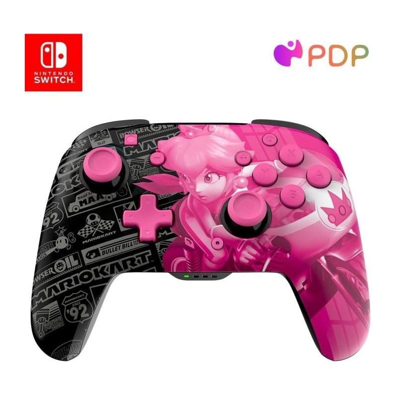 Manette filaire - PDP - Super Mario Rematch - Nintendo Switch - Câble Manette filaire - PDP - Super Mario Rematch - Nintendo Switch - Câble