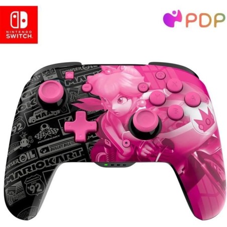 Manette filaire - PDP - Super Mario Rematch - Nintendo Switch - Câble
