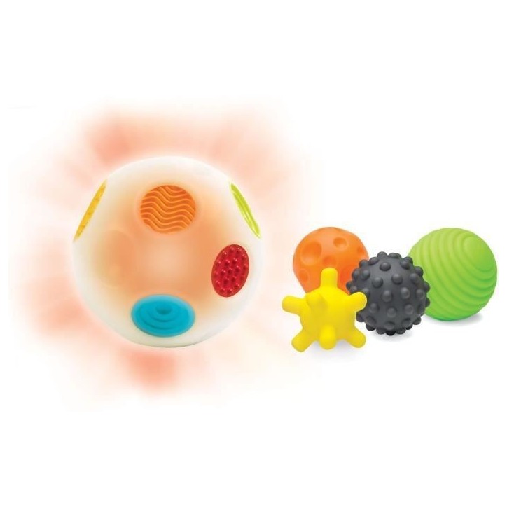 Balle d'éveil - INFANTINO - Senso' Balle Sonore - Multicolore Balle d'éveil - INFANTINO - Senso' Balle Sonore - Multicolore