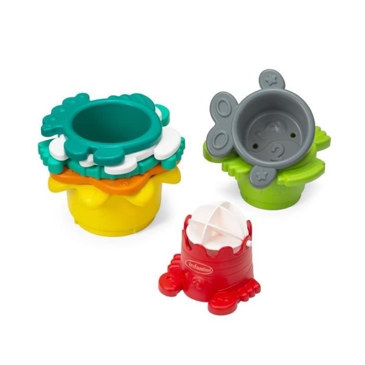 Coffret de bain 17 pieces Orque pour bébé - Infantino Coffret de bain 17 pieces Orque pour bébé - Infantino