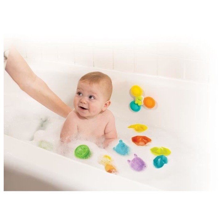 Coffret de bain - INFANTINO - 315341 - 11 pieces - Silicone Coffret de bain - INFANTINO - 315341 - 11 pieces - Silicone