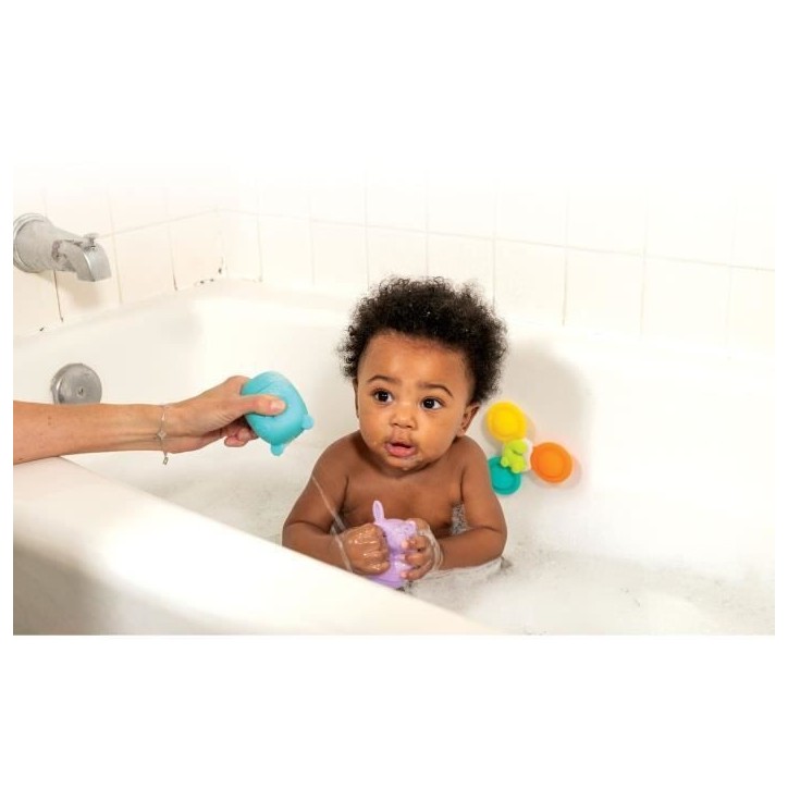 Coffret de bain - INFANTINO - 315341 - 11 pieces - Silicone Coffret de bain - INFANTINO - 315341 - 11 pieces - Silicone