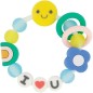 Bracelet de dentition de l'amitié - INFANTINO - 316773 - Silicone - I love You Je t'Aime Bracelet de dentition de l'amitié - INFANTINO - 316773 - Silicone - I love You Je t'Aime