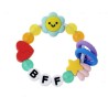 Bracelet de dentition de l'amitié - INFANTINO - 316790 - Silicone - B