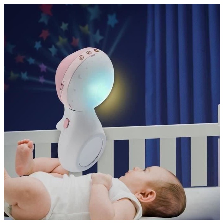 Mobile - INFANTINO - 4914 - Douce Nuit 3en1 - Rose Mobile - INFANTINO - 4914 - Douce Nuit 3en1 - Rose