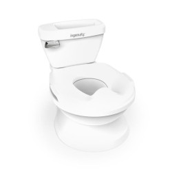 INGENUITY Mini Toilette enfant avec Réducteur de Toilette inclus, Cha