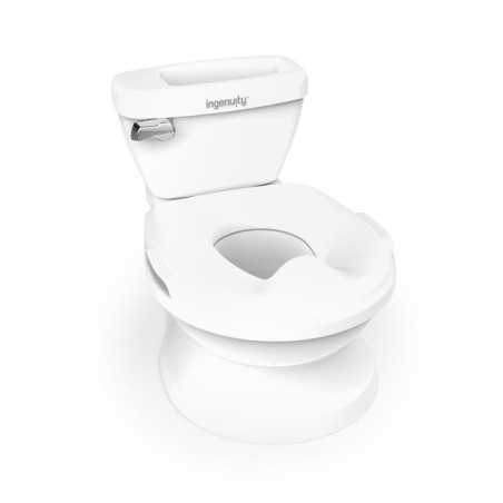 INGENUITY Mini Toilette enfant avec Réducteur de Toilette inclus, Cha