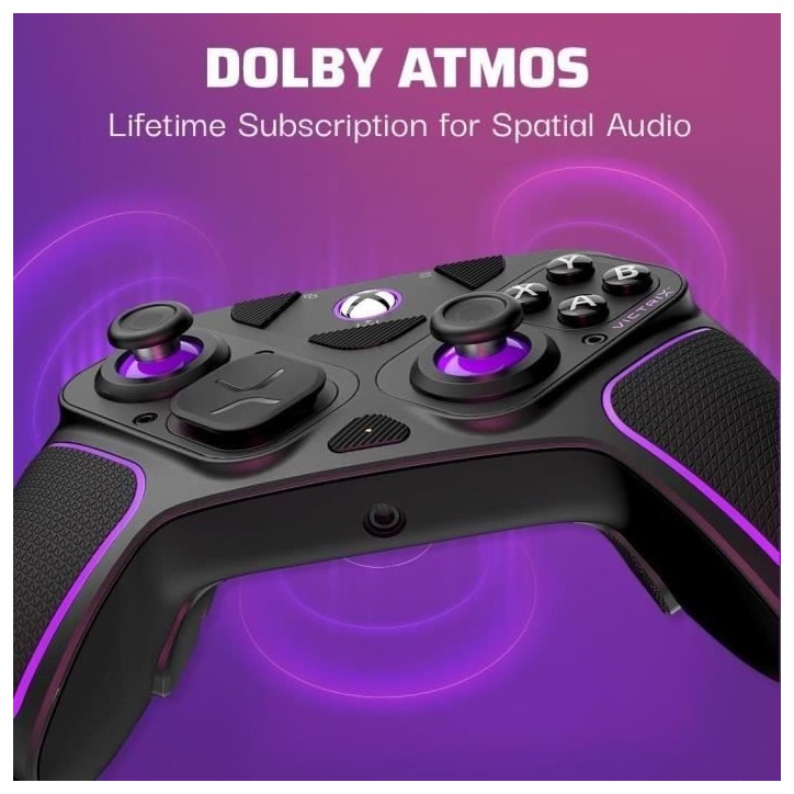 Manette sans fil PDP Victrix Pro BFG - PC, Xbox One et Series X|S - Noir