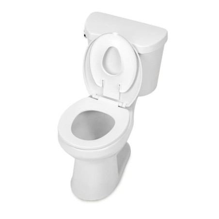 INGENUITY Réducteur de lunette de toilette enfant, Flip & Sit,univers