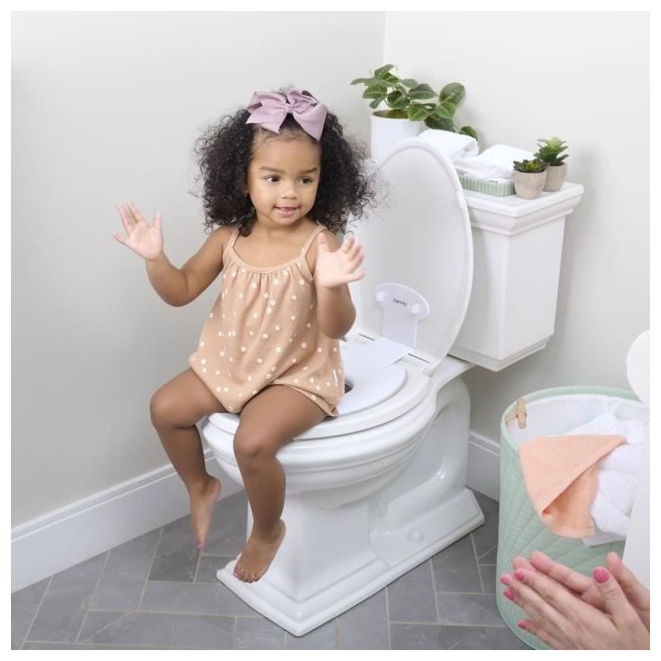 INGENUITY Réducteur de lunette de toilette enfant, Flip & Sit,universel adhésif?, Installation rapide INGENUITY Réducteur de lunette de toilette enfant, Flip & Sit,universel adhésif?, Installation rapide