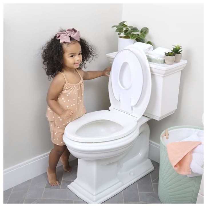 INGENUITY Réducteur de lunette de toilette enfant, Flip & Sit,universel adhésif?, Installation rapide INGENUITY Réducteur de lunette de toilette enfant, Flip & Sit,universel adhésif?, Installation rapide
