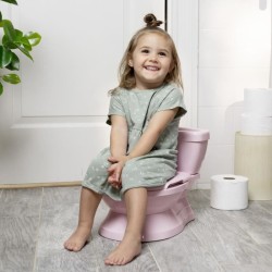 INGENUITY Mini Toilette fille avec Réducteur de Toilette enfant inclu