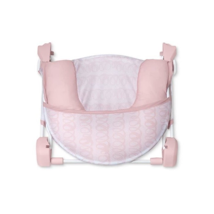 INGENUITY Transat de bain pour bébé fille pliable rose INGENUITY Transat de bain pour bébé fille pliable rose
