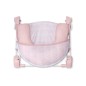 INGENUITY Transat de bain pour bébé fille pliable rose