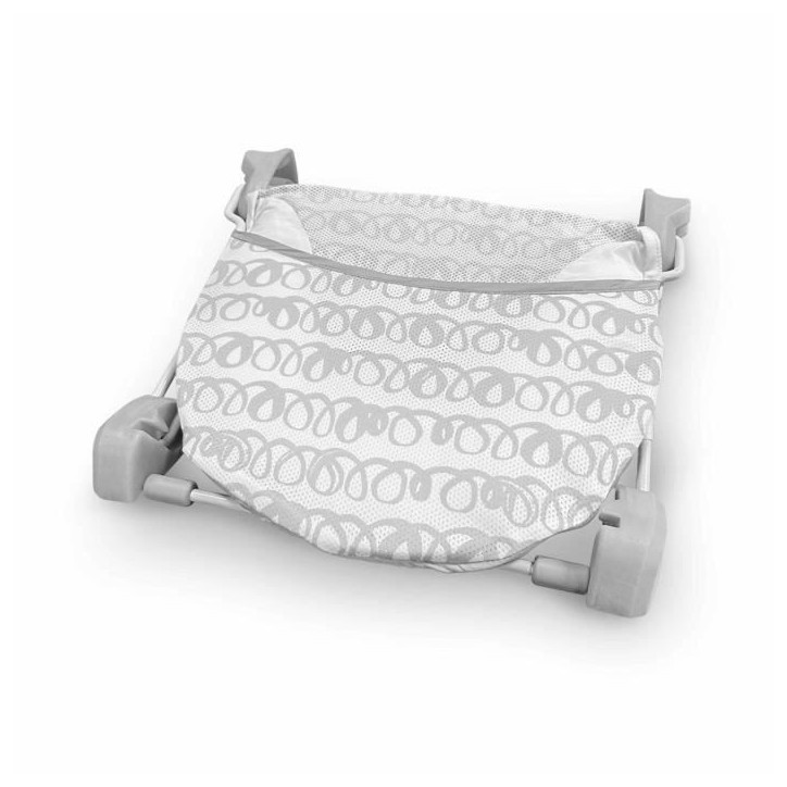 INGENUITY Transat de bain pour bébé pliable gris