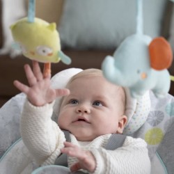 INGENUITY balancelle électrique pliable Swing and Go Hugs & Hoots- Ca
