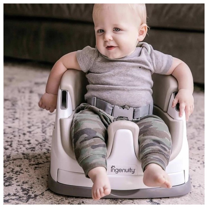 INGENUITY Réhausseur de chaise bébé enfant de 6 mois a 3 ans, Base 2 en 1 Cachemire, Cadeau Noel bébé INGENUITY Réhausseur de chaise bébé enfant de 6 mois a 3 ans, Base 2 en 1 Cachemire, Cadeau Noel bébé
