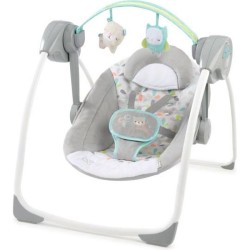 INGENUITY Transat pour bébé balancelle électrique pliable - Foret -