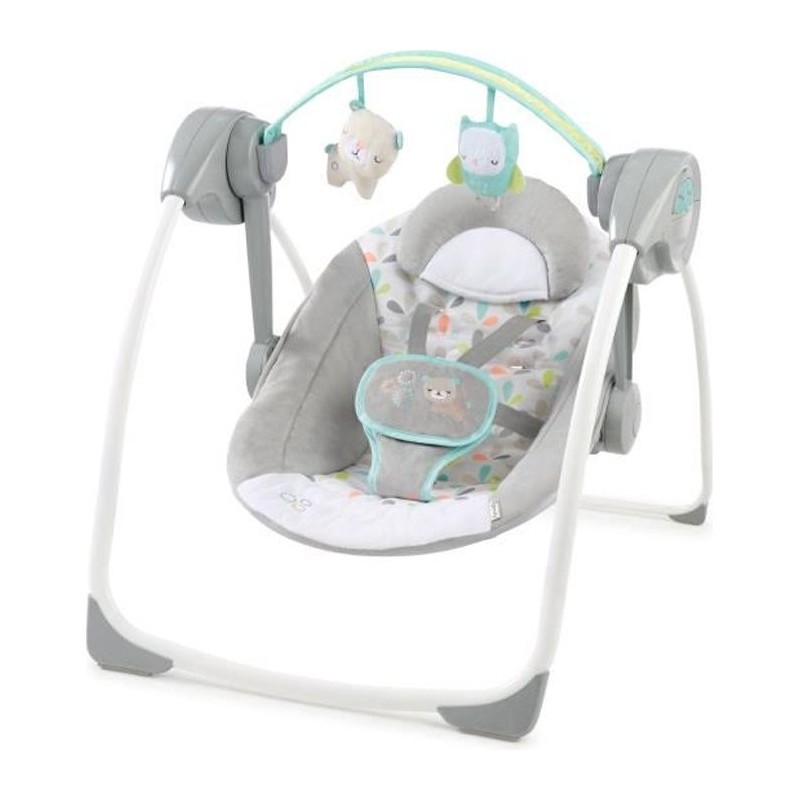 INGENUITY Transat pour bébé balancelle électrique pliable - Foret - INGENUITY Transat pour bébé balancelle électrique pliable - Foret -