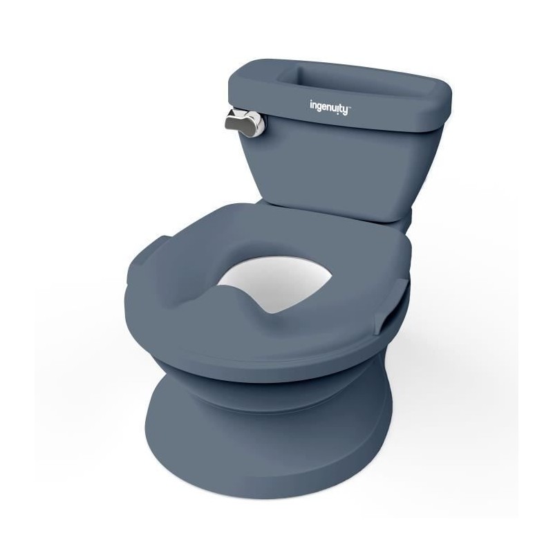 INGENUITY Mini Toilette enfant avec Réducteur de Toilette inclus, Cha