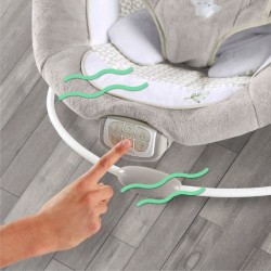 INGENUITY Transat bébé confort Petit Lapin, Arche d'éveil lumineuse