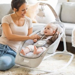 INGENUITY Transat pour bébé bascule évolutif pliable - Petit Mouton