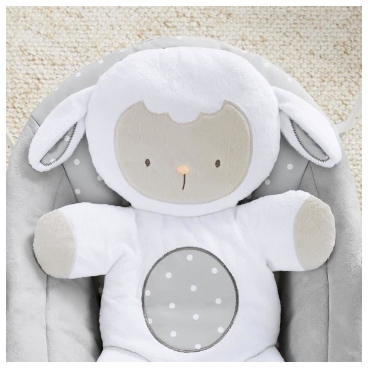 INGENUITY Transat pour bébé Balancelle électrique pliable - Petit Mouton - Arche et jouets amovible, Cadeau Noel bébé INGENUITY Transat pour bébé Balancelle électrique pliable - Petit Mouton - Arche et jouets amovible, Cadeau Noel bébé
