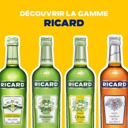 Coffret Ricard - Pastis de Marseille - Années 50 - Apéritif anisé -