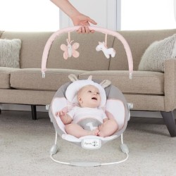 INGENUITY Transat pour bébé - Flora - Arche avec jouets d'éveil amo