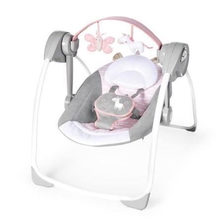 INGENUITY Transat pour bébé balancelle électrique pliable - Flora -
