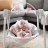 INGENUITY Transat pour bébé balancelle électrique pliable - Flora -