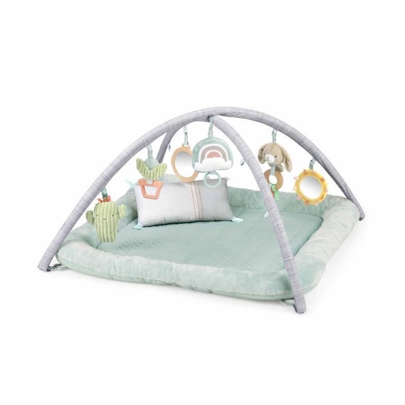 INGENUITY Tapis d'éveil au sol bébé Calm Spring Extra moelleux 6 jo