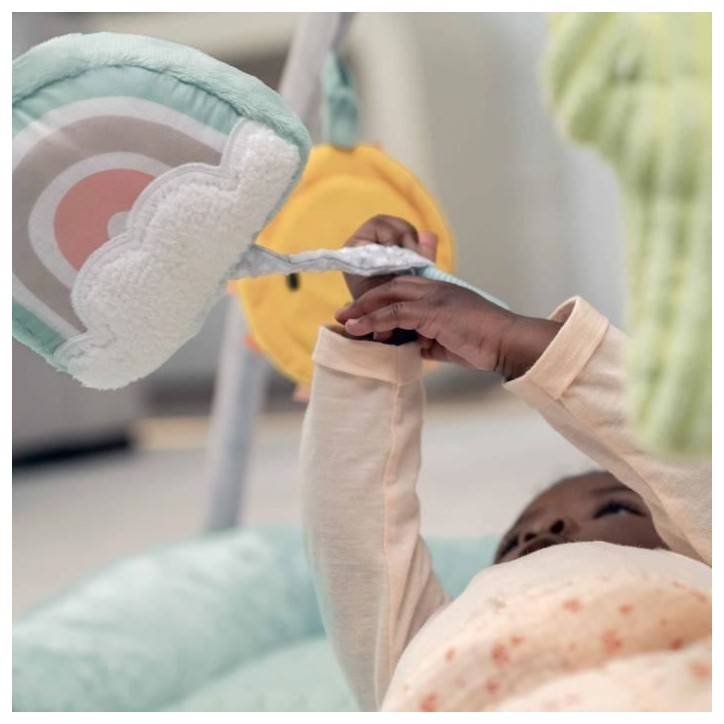 INGENUITY Tapis d'éveil au sol bébé Calm Spring Extra moelleux 6 jouets mutil sensoriels détachable INGENUITY Tapis d'éveil au sol bébé Calm Spring Extra moelleux 6 jouets mutil sensoriels détachable