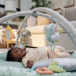 INGENUITY Tapis d'éveil au sol bébé Calm Spring Extra moelleux 6 jo