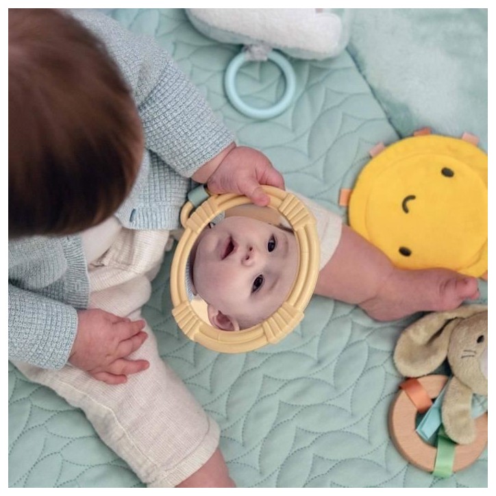 INGENUITY Tapis d'éveil au sol bébé Calm Spring Extra moelleux 6 jouets mutil sensoriels détachable INGENUITY Tapis d'éveil au sol bébé Calm Spring Extra moelleux 6 jouets mutil sensoriels détachable