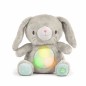 INGENUITY Doudou bébé lapin Sylvi, peluche, mélodies et vibrations apaisantes, lumineux, cadeau noel bébé
